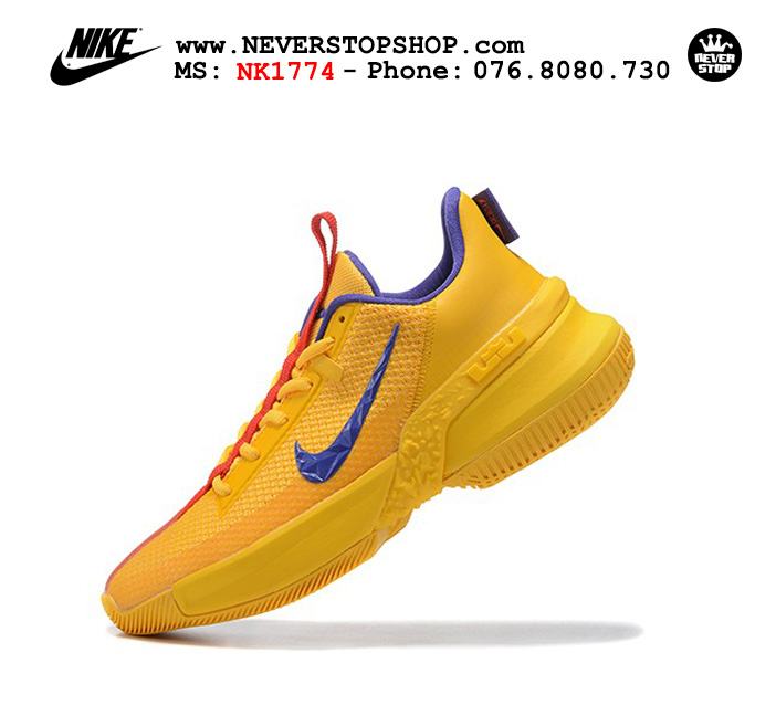 Giày bóng rổ Nike Lebron Ambassador 13 Vàng cổ thấp hàng chuẩn sfake replica chuyên outdoor giá tốt HCM