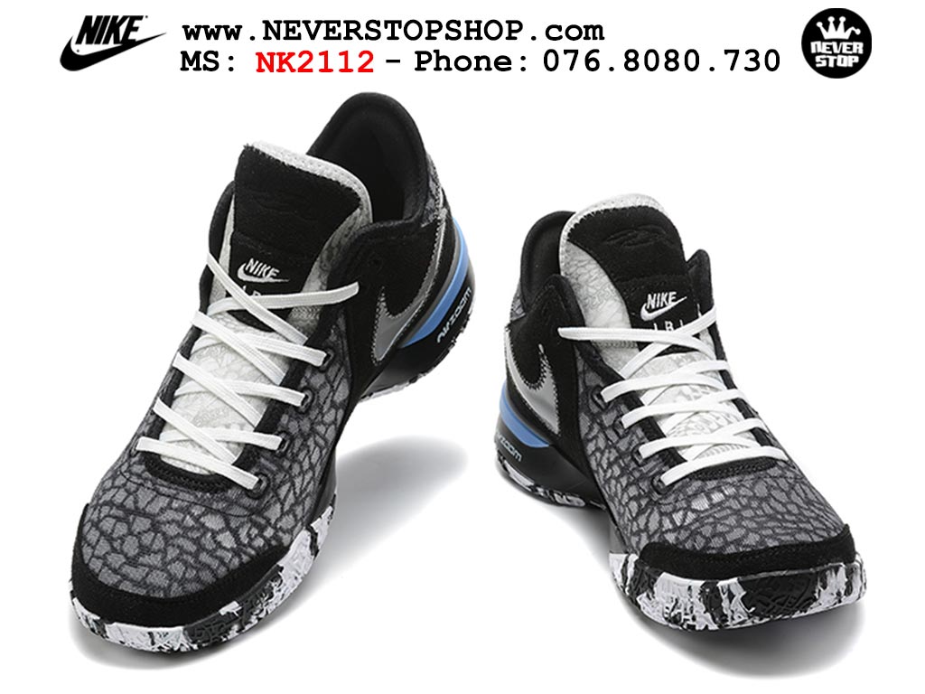 Giày Nike Zoom Lebron NXXT Gen Đen bóng rổ nam cổ cao chuyên outdoor hàng đẹp chuẩn replica 1:1 giá rẻ tại NeverStop Sneaker Shop Quận 3 HCM
