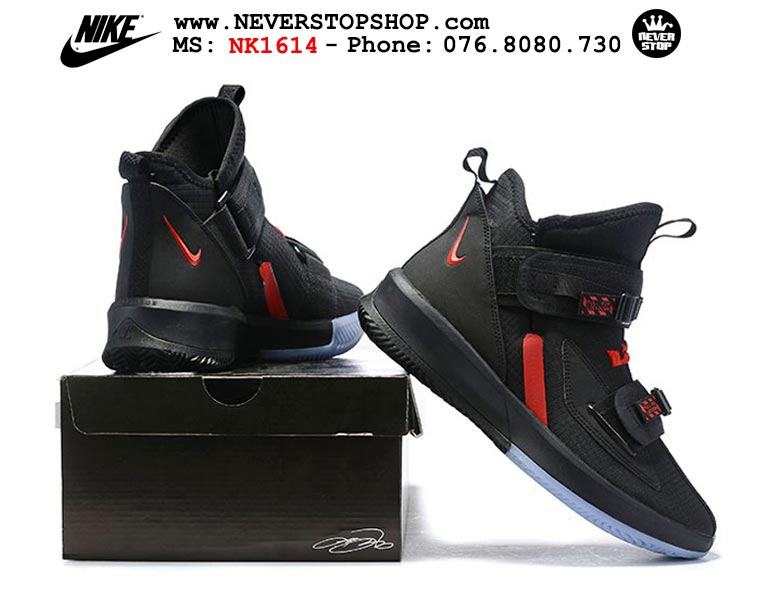Giày bóng rổ Nike Lebron Soldier 13 Bred hàng sfake replica giá rẻ HCM