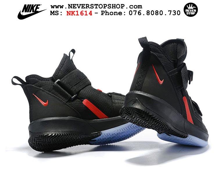 Giày bóng rổ Nike Lebron Soldier 13 Bred hàng sfake replica giá rẻ HCM