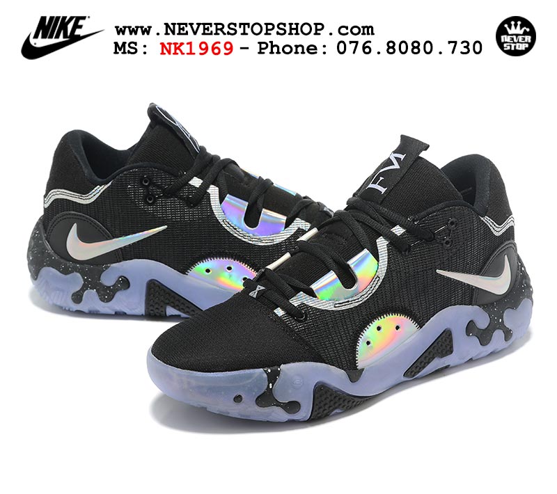 Giày bóng rổ nam Nike PG 6.0 Đen bản đẹp chuẩn replica 1:1 authentic giá rẻ tại NeverStop Sneaker Shop Quận 3 HCM