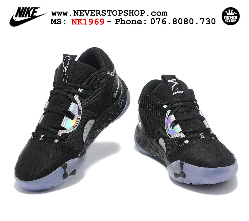 Giày bóng rổ nam Nike PG 6.0 Đen bản đẹp chuẩn replica 1:1 authentic giá rẻ tại NeverStop Sneaker Shop Quận 3 HCM