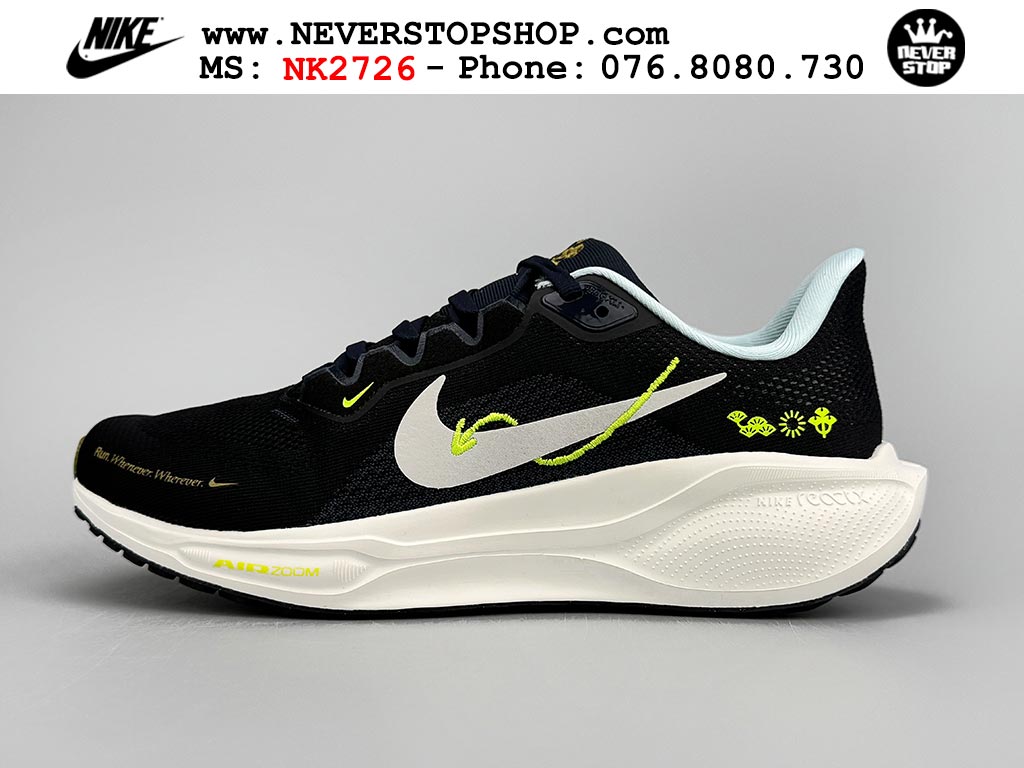 Giày chạy bộ nam nữ NIKE PEGASUS 41 BLACK WHITE YELLOW êm chân nhẹ hàng chuẩn replica 1:1 siêu cấp, giá rẻ tốt nhất quận 3 HCM tại NeverStop Sneaker Shop” longdesc=
