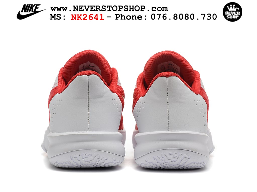 Giày bóng rổ Nike Precision 7 Đỏ Trắng nam nữ hàng đẹp chuẩn best quality batch rep 1:1 như chính hãng real giá rẻ tại NeverStop Sneaker Shop HCM