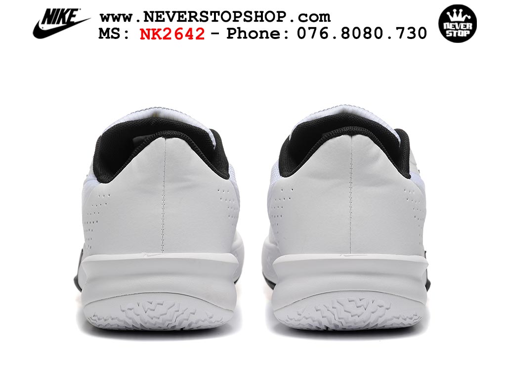 Giày bóng rổ Nike Precision 7 Trắng Đen nam nữ hàng đẹp chuẩn best quality batch rep 1:1 như chính hãng real giá rẻ tại NeverStop Sneaker Shop HCM