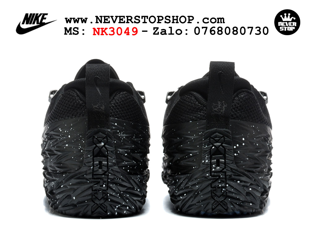 Giày bóng rổ outdoor Nike ST Charge Đen đế XDR-X chống mòn cực tốt kèm Air Zoom hàng like auth replica 1:1 giá rẻ tại NeverStop Sneaker Shop HCM