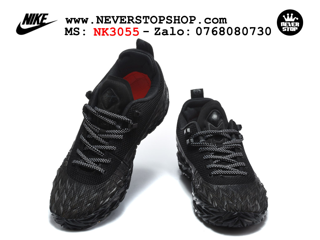 Giày bóng rổ outdoor Nike ST Charge Đen đế XDR-X chống mòn cực tốt kèm Air Zoom hàng like auth replica 1:1 giá rẻ tại NeverStop Sneaker Shop HCM
