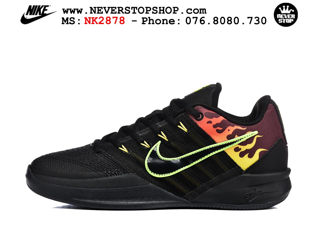 Giày bóng rổ Nike Sabrina 3 Đen Vàng nam nữ hàng đẹp chuẩn best quality batch rep 1:1 như chính hãng real giá rẻ tại NeverStop Sneaker Shop HCM