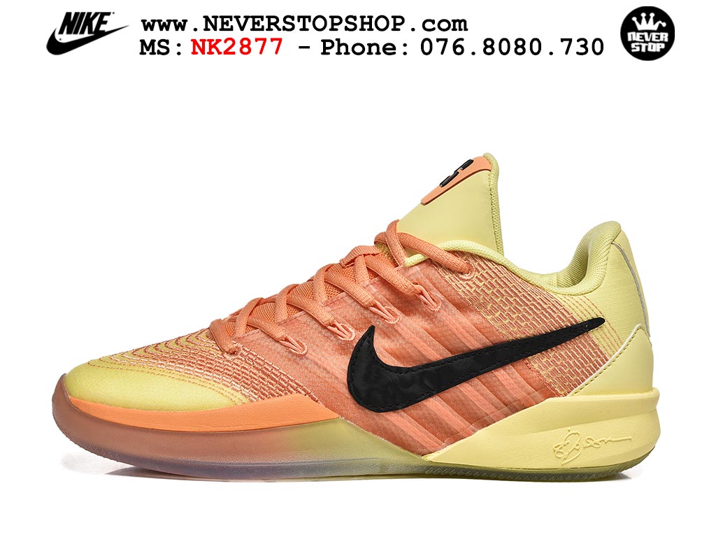 Giày bóng rổ Nike Sabrina 3 Hồng Vàng nam nữ hàng đẹp chuẩn best quality batch rep 1:1 như chính hãng real giá rẻ tại NeverStop Sneaker Shop HCM