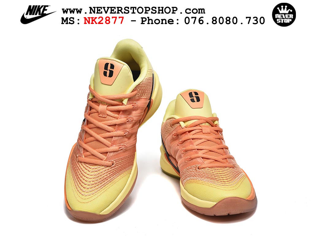 Giày bóng rổ Nike Sabrina 3 Hồng Vàng nam nữ hàng đẹp chuẩn best quality batch rep 1:1 như chính hãng real giá rẻ tại NeverStop Sneaker Shop HCM