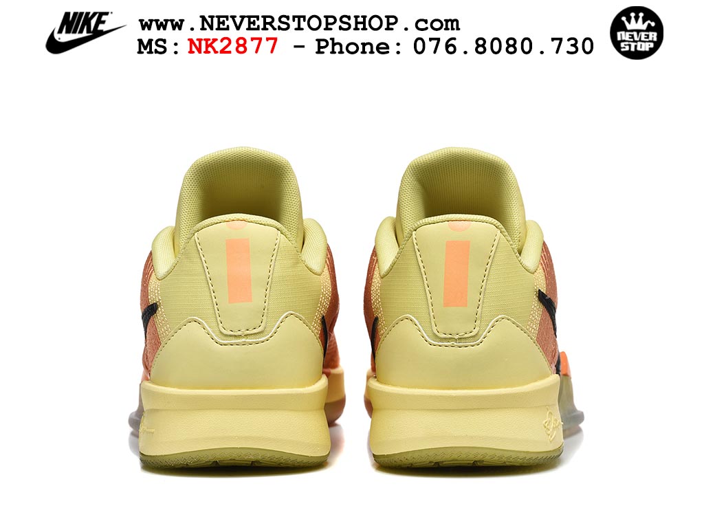 Giày bóng rổ Nike Sabrina 3 Hồng Vàng nam nữ hàng đẹp chuẩn best quality batch rep 1:1 như chính hãng real giá rẻ tại NeverStop Sneaker Shop HCM