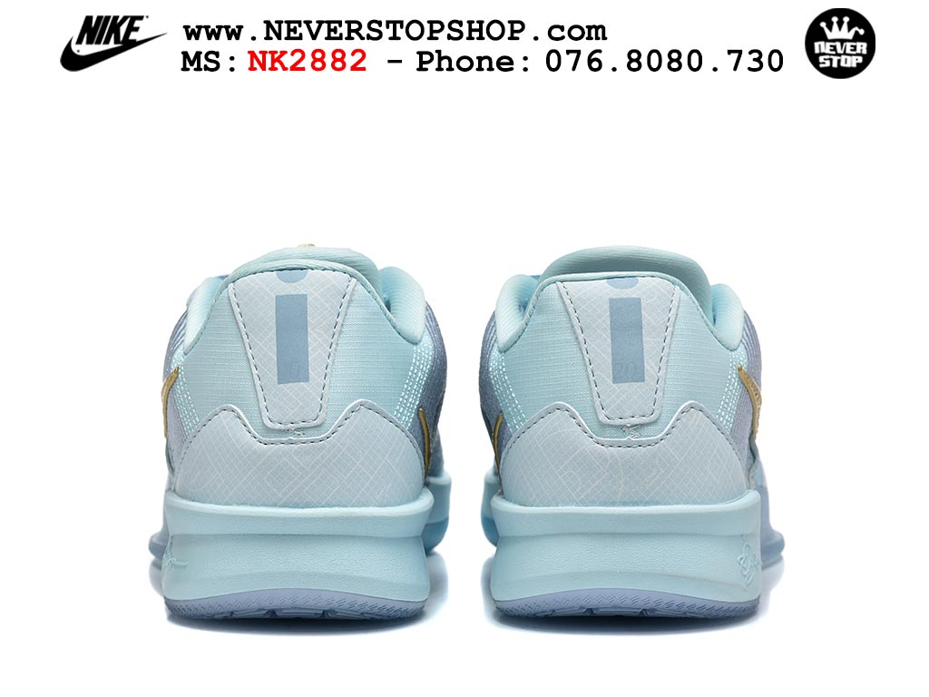 Giày bóng rổ NIKE SABRINA 3 BLUEPRINT cổ thấp chuyên outdoor indoor, bản Replica 1:1 best quality like auth chất lượng tốt nhất tại NeverStop Sneaker Shop HCM Giày bóng rổ Nike Sabrina 3 Xanh Da Trời Vàng nam nữ hàng đẹp chuẩn best quality batch rep 1:1 như chính hãng real giá rẻ tại NeverStop Sneaker Shop HCM