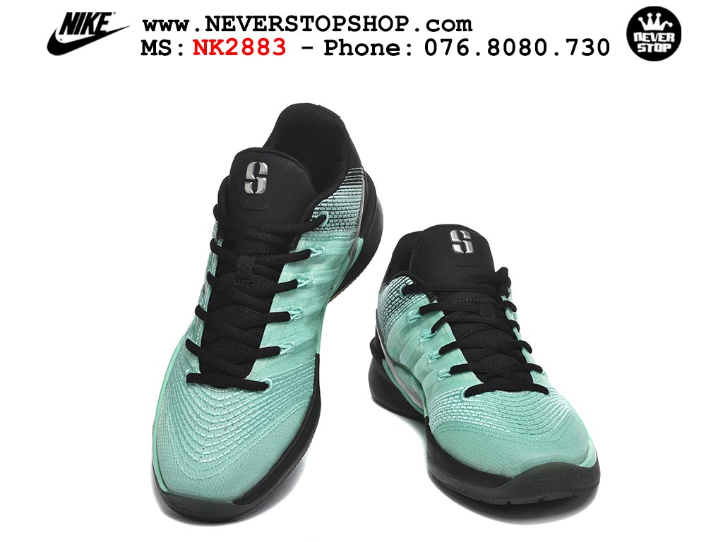 Giày bóng rổ Nike Sabrina 3 Xanh Ngọc Đen nam nữ hàng đẹp chuẩn best quality batch rep 1:1 như chính hãng real giá rẻ tại NeverStop Sneaker Shop HCM