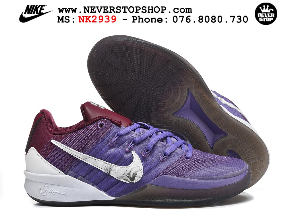 Giày bóng rổ Nike Sabrina 3 Tím Đỏ nam nữ hàng đẹp chuẩn best quality batch rep 1:1 như chính hãng real giá rẻ tại NeverStop Sneaker Shop HCM