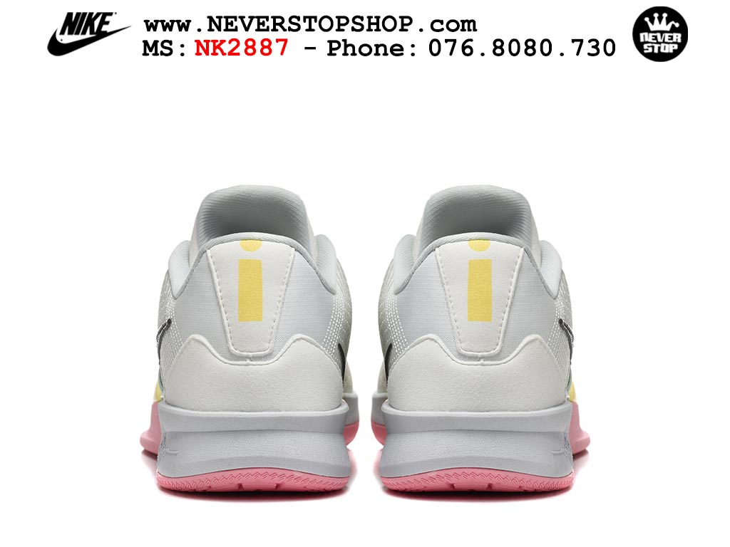 Giày bóng rổ Nike Sabrina 3 Xám Hồng nam nữ hàng đẹp chuẩn best quality batch rep 1:1 như chính hãng real giá rẻ tại NeverStop Sneaker Shop HCM