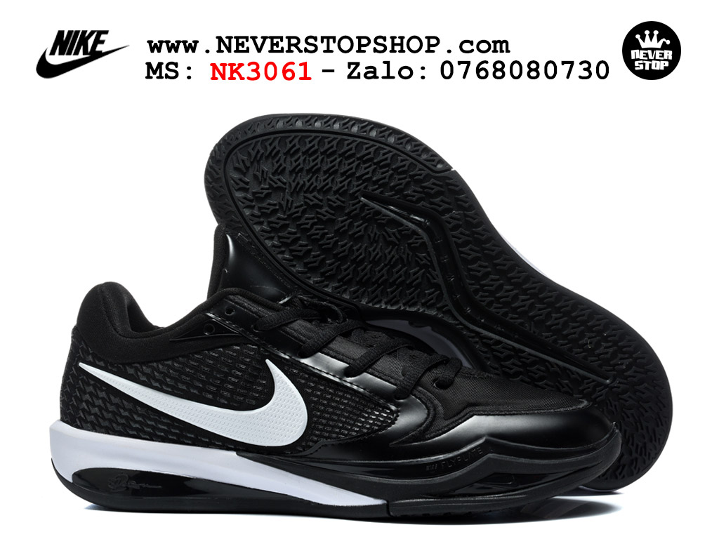 Giày bóng rổ outdoor NIKE SABRINA 4 BLACK WHITE êm chân thoáng khí replica 1:1 best quality like auth chất lượng tốt nhất tại NeverStop Sneaker Shop HCM Giày bóng rổ Nike Sabrina 4 Đen Trắng nam nữ hàng đẹp chuẩn best quality batch rep 1:1 như chính hãng real giá rẻ tại NeverStop Sneaker Shop HCM