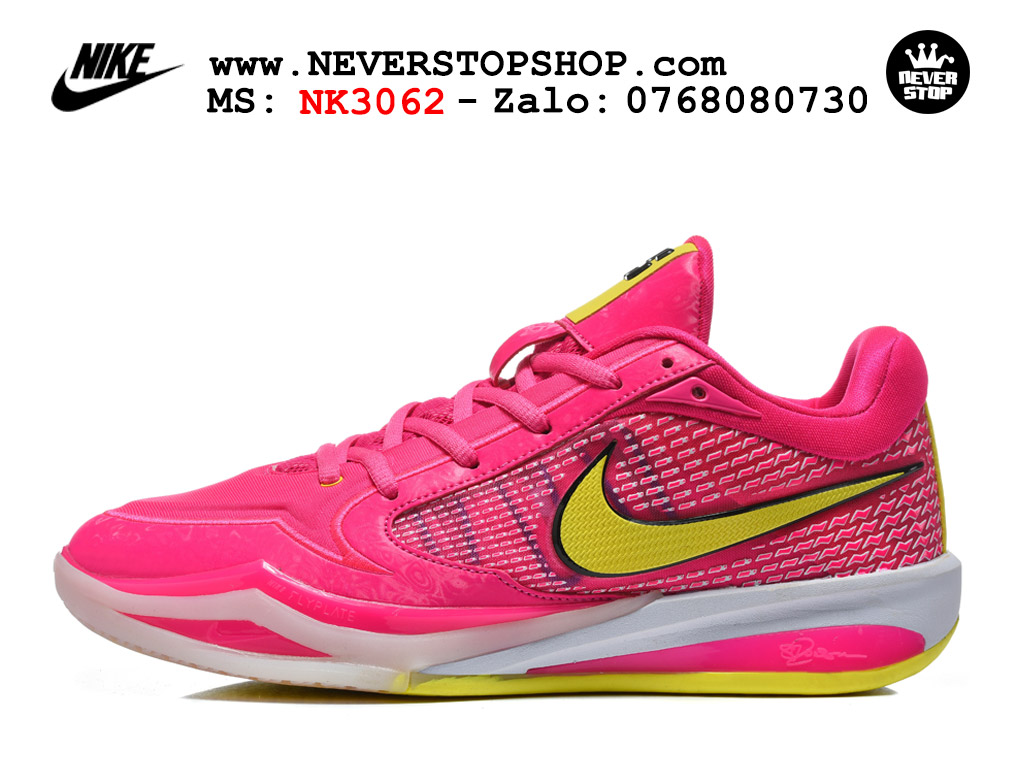 Giày bóng rổ Nike Sabrina 4 Hồng Vàng nam nữ hàng đẹp chuẩn best quality batch rep 1:1 như chính hãng real giá rẻ tại NeverStop Sneaker Shop HCM