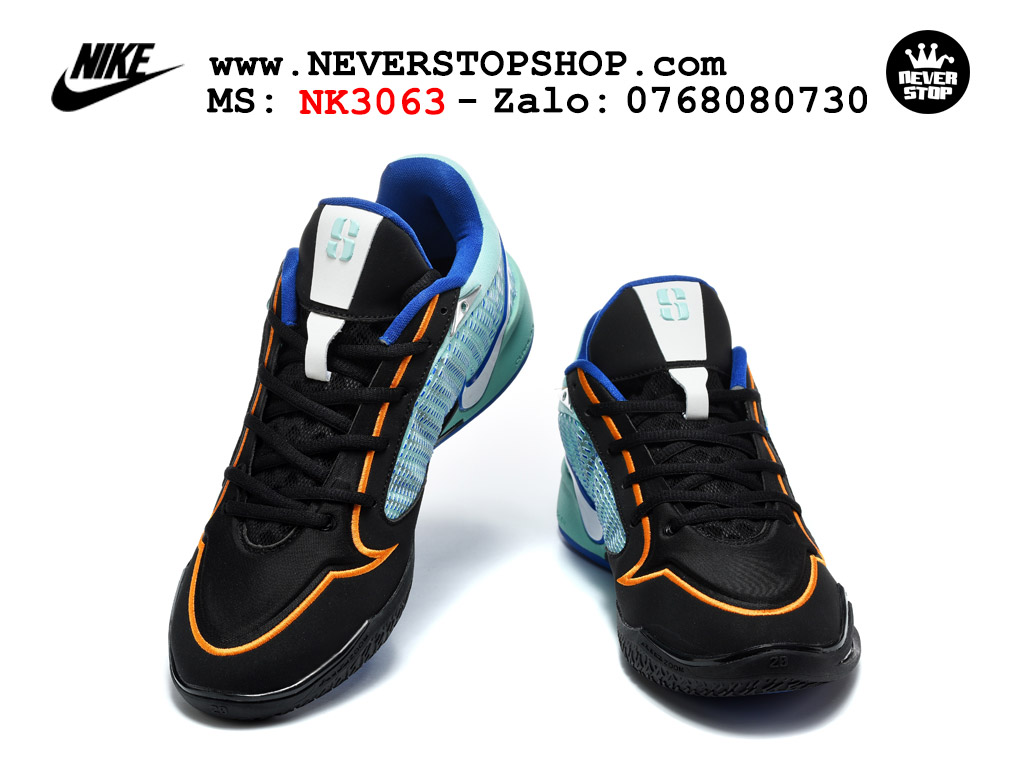 Giày bóng rổ Nike Sabrina 4 Xanh Đen nam nữ hàng đẹp chuẩn best quality batch rep 1:1 như chính hãng real giá rẻ tại NeverStop Sneaker Shop HCM