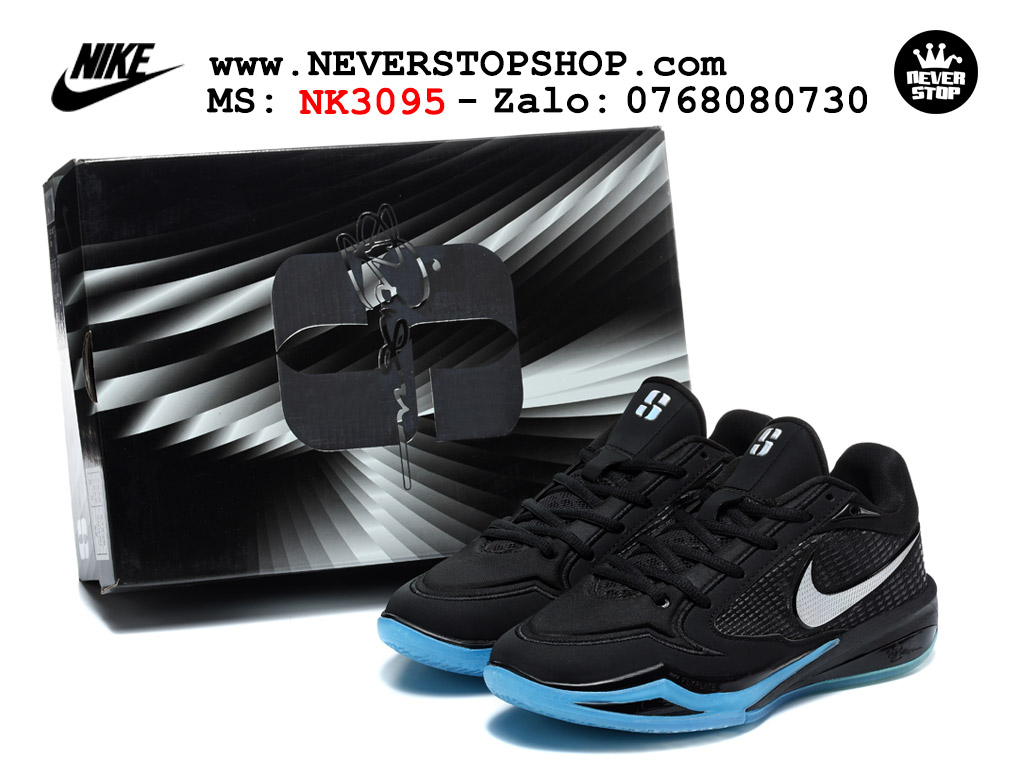 Giày bóng rổ outdoor NIKE SABRINA 4 NIKE NATIONALS êm chân thoáng khí replica 1:1 best quality like auth chất lượng tốt nhất Sneakers Store Saigon Giày bóng rổ Nike Sabrina 4 Đen Xanh nam nữ hàng đẹp chuẩn best quality batch rep 1:1 như chính hãng real giá rẻ Sneakers Store Saigon