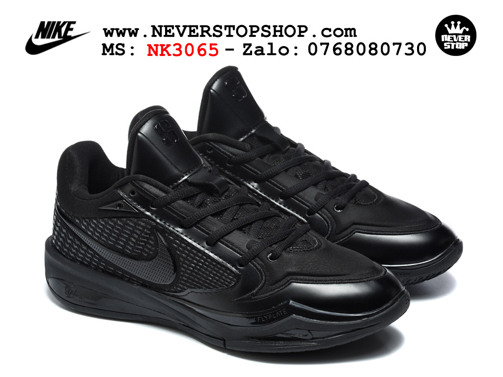 Giày bóng rổ Nike Sabrina 4 Đen Full nam nữ hàng đẹp chuẩn best quality batch rep 1:1 như chính hãng real giá rẻ tại NeverStop Sneaker Shop HCM