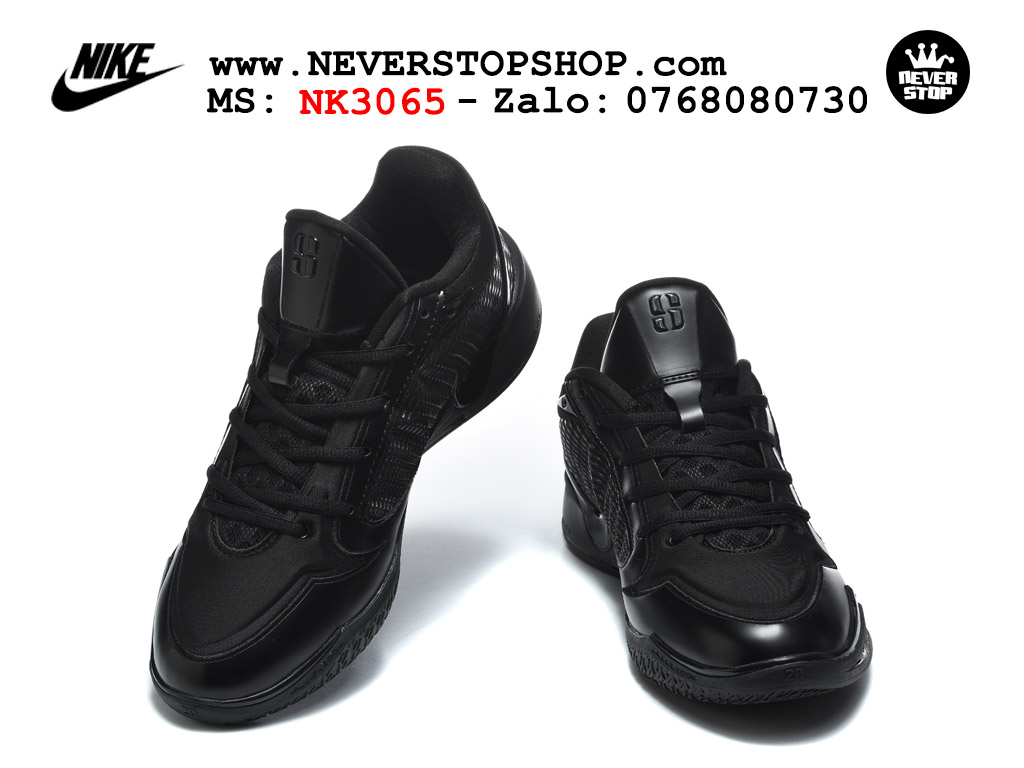 Giày bóng rổ Nike Sabrina 4 Đen Full nam nữ hàng đẹp chuẩn best quality batch rep 1:1 như chính hãng real giá rẻ tại NeverStop Sneaker Shop HCM