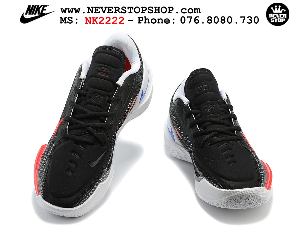 Giày bóng rổ nam Nike Zoom GT Cut 1 Đen Đỏ hàng đẹp siêu cấp replica 1:1 giá rẻ tại NeverStop Sneaker Shop Quận 3 HCM
