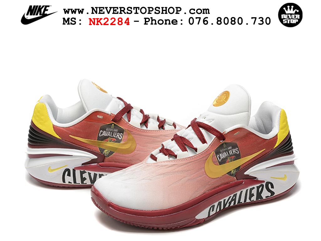 Giày bóng rổ nam Nike Zoom GT Cut 2 Nâu Trắng hàng đẹp siêu cấp replica 1:1 giá rẻ tại NeverStop Sneaker Shop Hồ Chí Minh