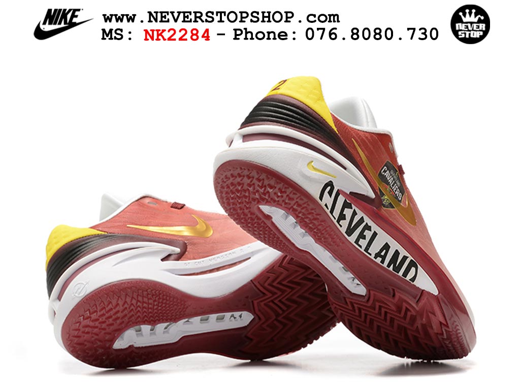 Giày bóng rổ nam Nike Zoom GT Cut 2 Nâu Trắng hàng đẹp siêu cấp replica 1:1 giá rẻ tại NeverStop Sneaker Shop Hồ Chí Minh