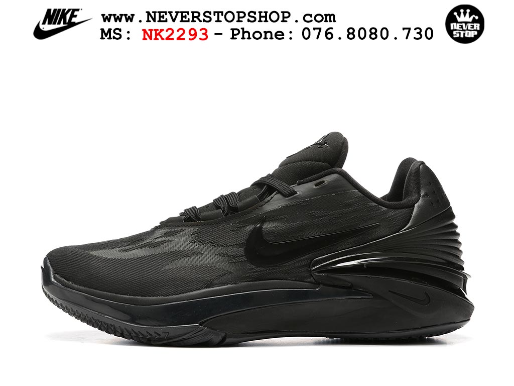 Giày bóng rổ nam Nike Zoom GT Cut 2 Đen hàng đẹp siêu cấp replica 1:1 giá rẻ tại NeverStop Sneaker Shop Hồ Chí Minh