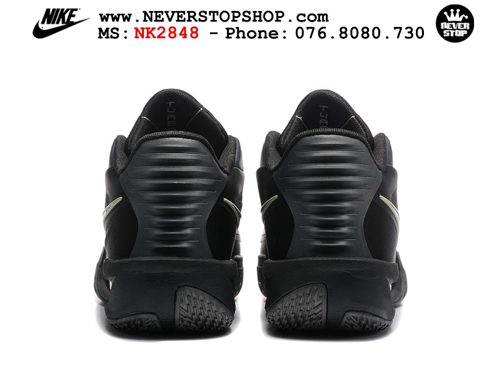 Giày bóng rổ outdoor Nike Zoom GT Cut 3 Turbo Đen Trắng hàng đẹp siêu cấp replica 1:1 best quality giá rẻ tại NeverStop Sneaker Shop Hồ Chí Minh