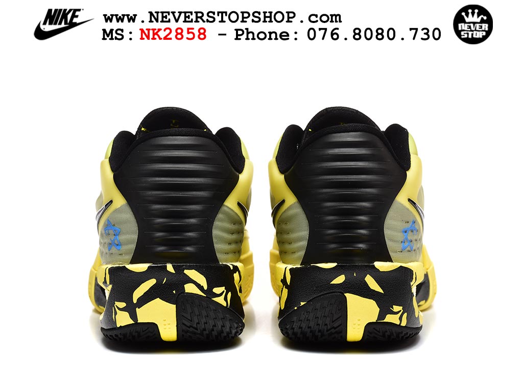 Giày bóng rổ outdoor Nike Zoom GT Cut 3 Turbo Vàng Đen hàng đẹp siêu cấp replica 1:1 best quality giá rẻ tại NeverStop Sneaker Shop Hồ Chí Minh
