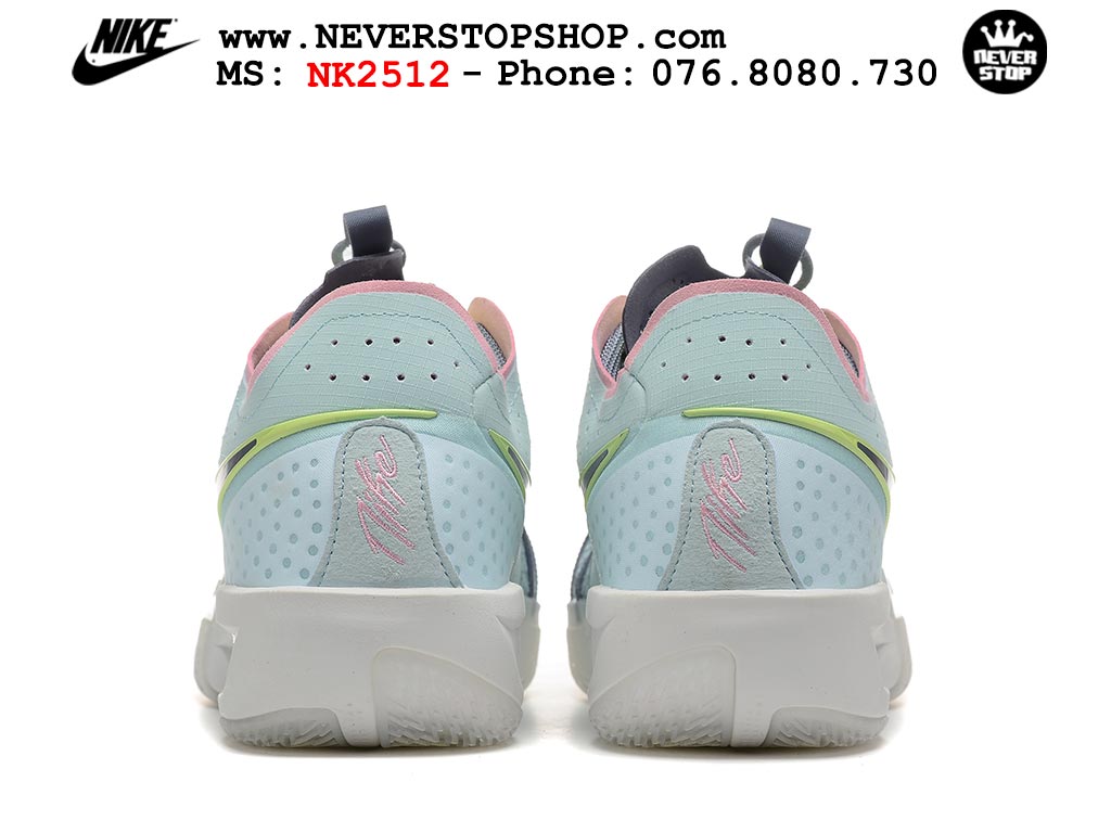 Giày bóng rổ outdoor Nike Zoom GT Cut 3 Xanh Xám hàng đẹp siêu cấp replica 1:1 giá rẻ tại NeverStop Sneaker Shop Hồ Chí Minh