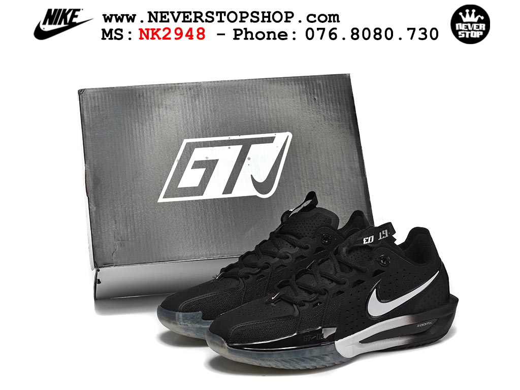 Giày bóng rổ nam NIKE ZOOM GT CUT 3 NIGHT TO DAY chuyên outdoor, hàng chuẩn replica 1:1 đế cao su bám sân chống trượt chống mòn tốt, giá rẻ tốt nhất quận 3 tại NeverStop Sneaker Shop Hồ Chí Minh Giày bóng rổ outdoor Nike Zoom GT Cut 3 Đen Trắng hàng đẹp siêu cấp replica 1:1 giá rẻ tại NeverStop Sneaker Shop Hồ Chí Minh