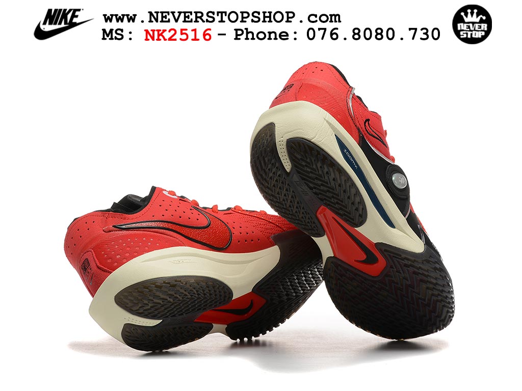 Giày bóng rổ outdoor Nike Zoom GT Cut 3 Đỏ Đen hàng đẹp siêu cấp replica 1:1 giá rẻ tại NeverStop Sneaker Shop Hồ Chí Minh