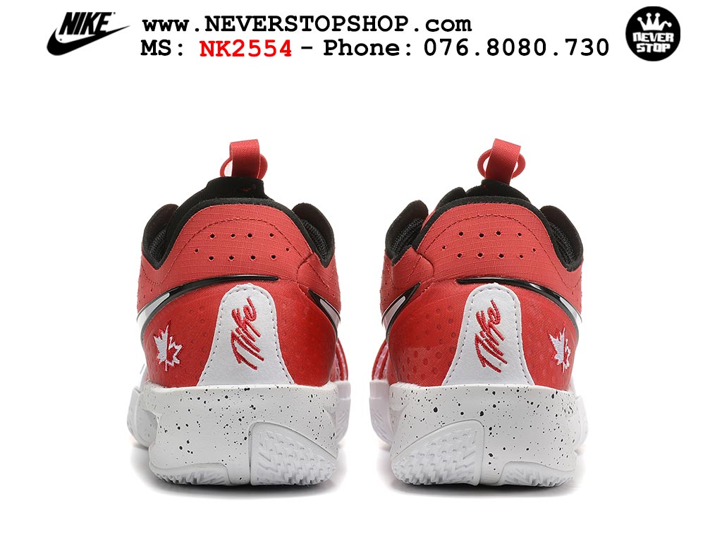 Giày bóng rổ outdoor Nike Zoom GT Cut 3 Đỏ Trắng hàng đẹp siêu cấp replica 1:1 giá rẻ tại NeverStop Sneaker Shop Hồ Chí Minh