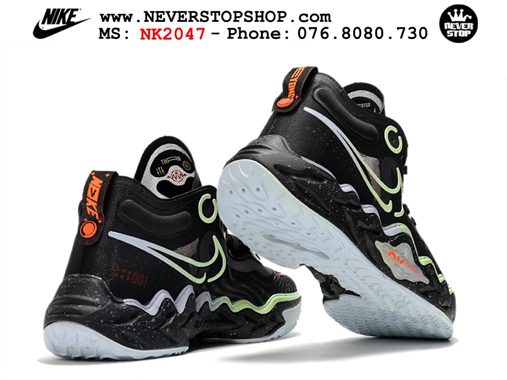 Giày Nike Zoom GT Run Đen Xanh Lá bóng rổ nam hàng đẹp replica sfake giá rẻ tại NeverStop Sneaker Shop Ho Chi Minh