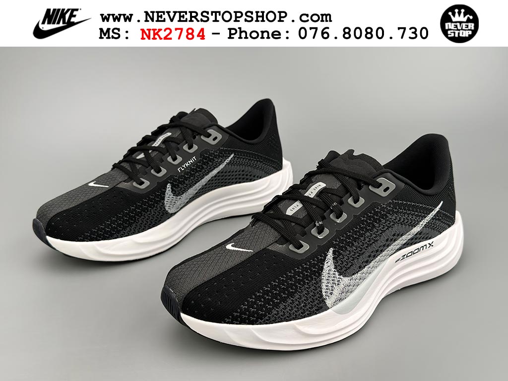 Giày thể thao nam nữ NIKE ZOOMX PEGASUS PLUS BLACK WHITE êm chân siêu nhẹ hàng chuẩn replica 1:1 siêu cấp, giá rẻ tốt nhất quận 3 HCM tại NeverStop Sneaker Shop” longdesc=