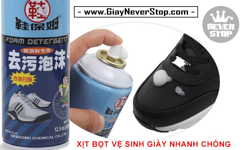 Dụng cụ vệ sinh chà giày sneakers siêu sạch tẩy ố khử mùi hiệu quả giá cực tốt HCM