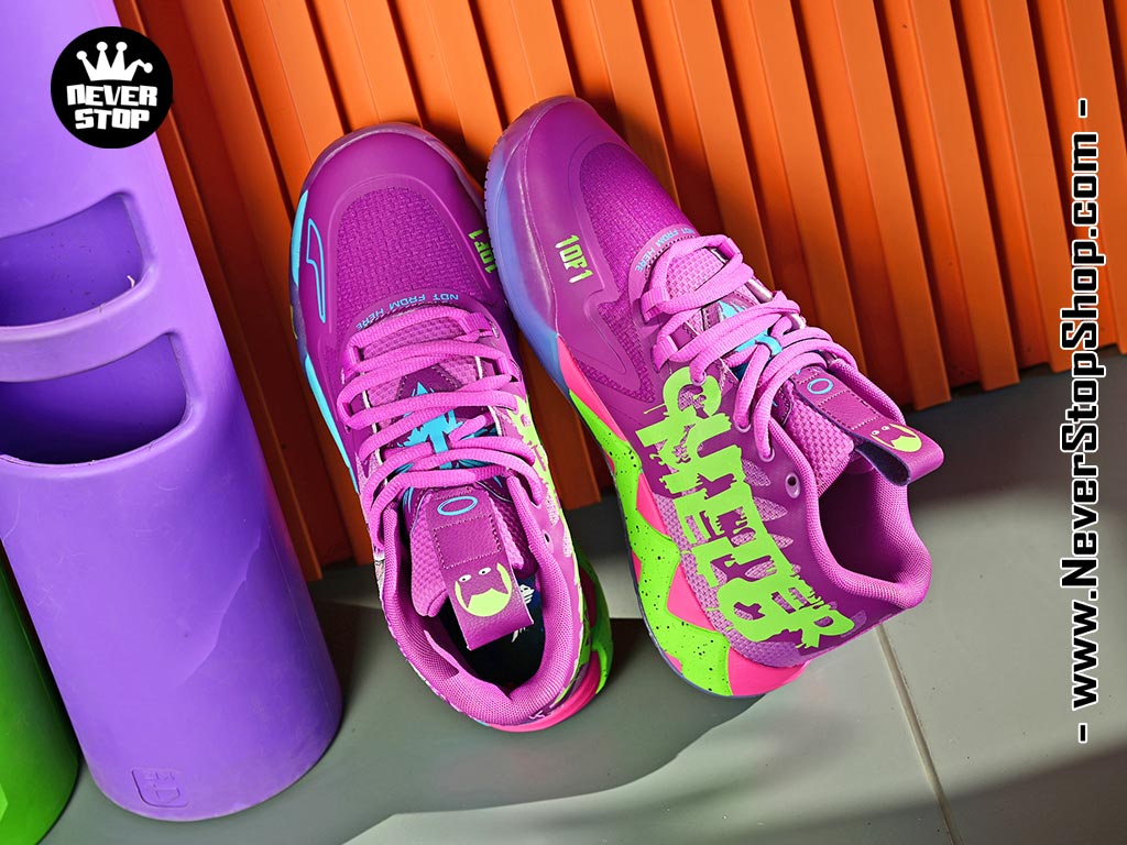 Giày bóng rổ Puma MB 01 Tím Xanh Dương nam nữ hàng đẹp sfake replica 1:1 như chính hãng real giá rẻ tại NeverStop Sneaker Shop HCM