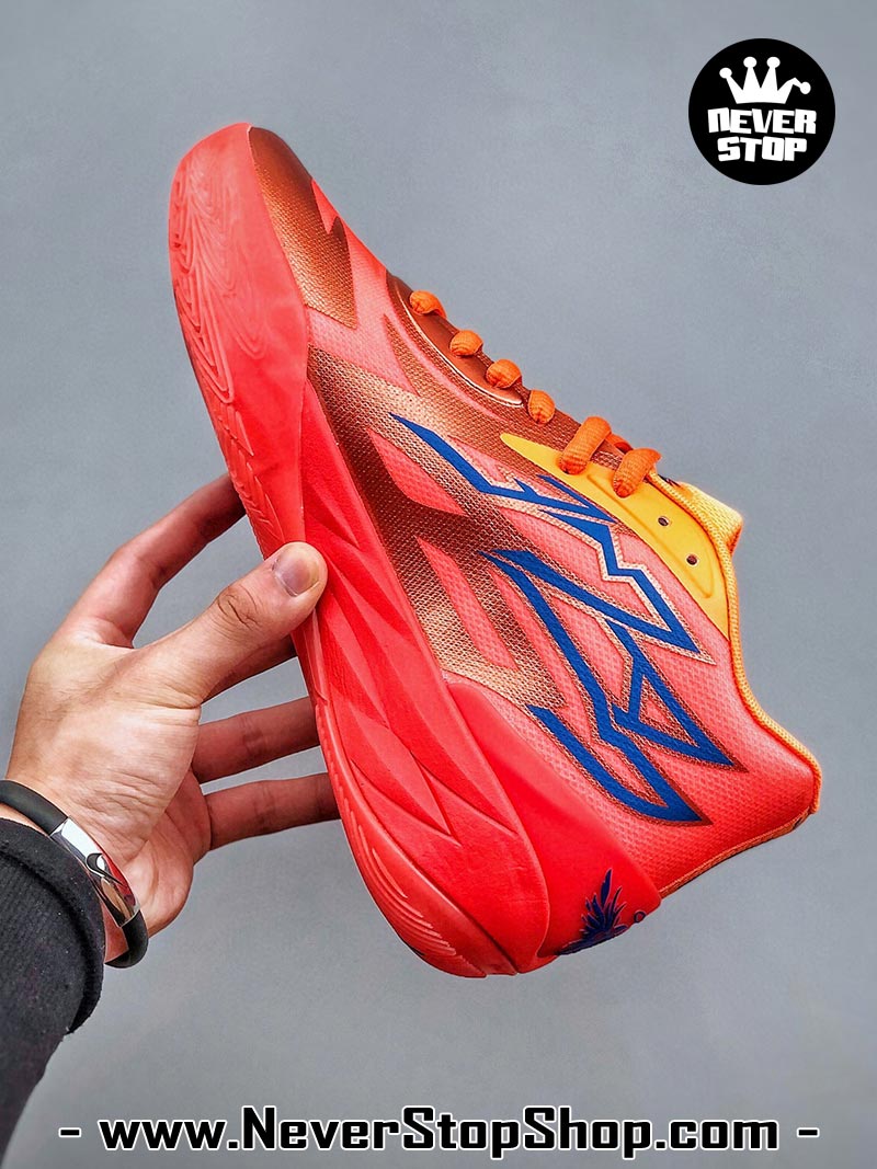 Giày bóng rổ Puma MB 02 Đỏ Cam nam nữ hàng đẹp sfake rep 1:1 như chính hãng real giá rẻ tại NeverStop Sneaker Shop HCM