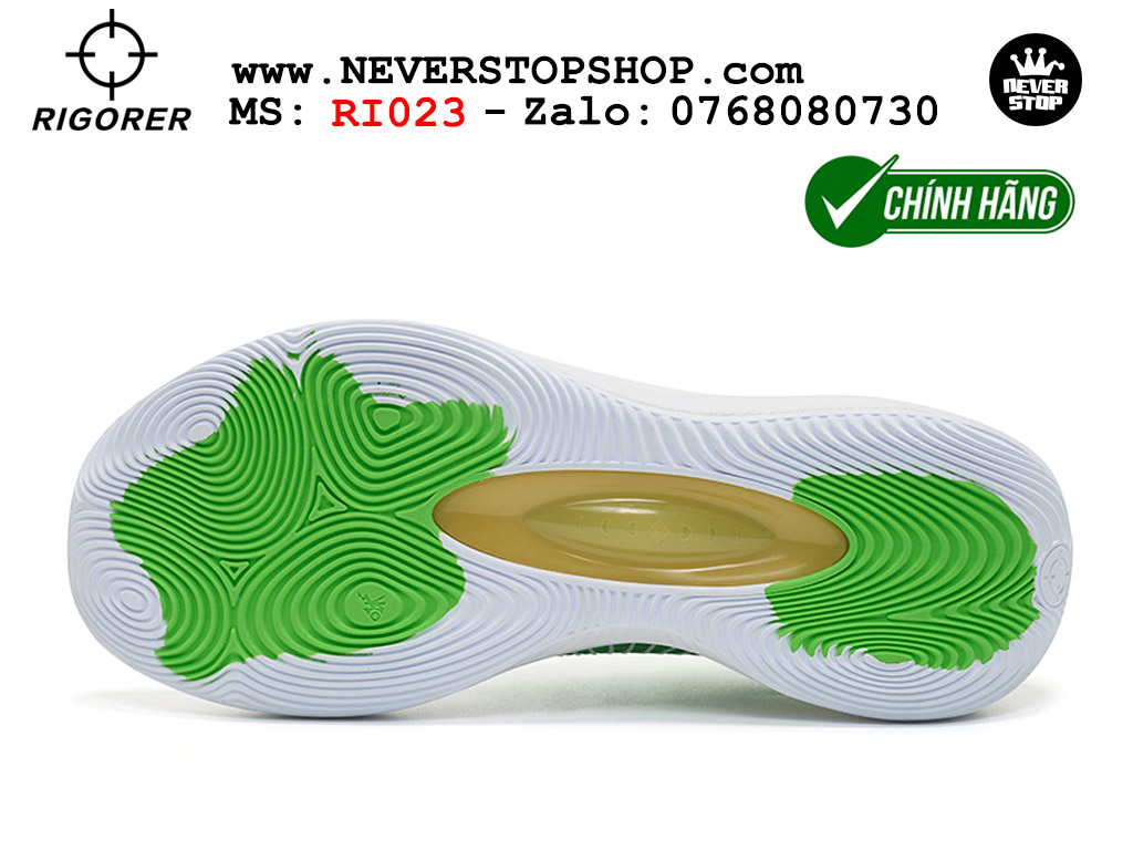 Giày bóng rổ outdoor RIGORER AR 1 HILLBILLBOGEY cổ thấp nhẹ êm thoáng khí, đế chống mòn cực tốt original authentic chất lượng cao giá rẻ tốt nhất Hồ Chi Minh Giày bóng rổ chính hãng Rigorer AR 1 Trắng Xanh chuyên outdoor đế chống mòn tốt giá rẻ tại NeverStop Sneaker Shop HCM