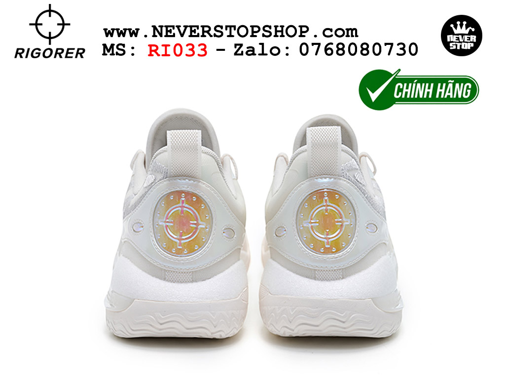 Giày bóng rổ outdoor RIGORER AR 2 GHOST siêu nhẹ êm thoáng khí, hỗ trợ bật nhảy cao original authentic giá rẻ tốt nhất Hồ Chi Minh Giày bóng rổ chính hãng Rigorer AR 2 Trắng chuyên outdoor đế tăng cường chơi ngoài trời bám sân tốt NeverStopShop