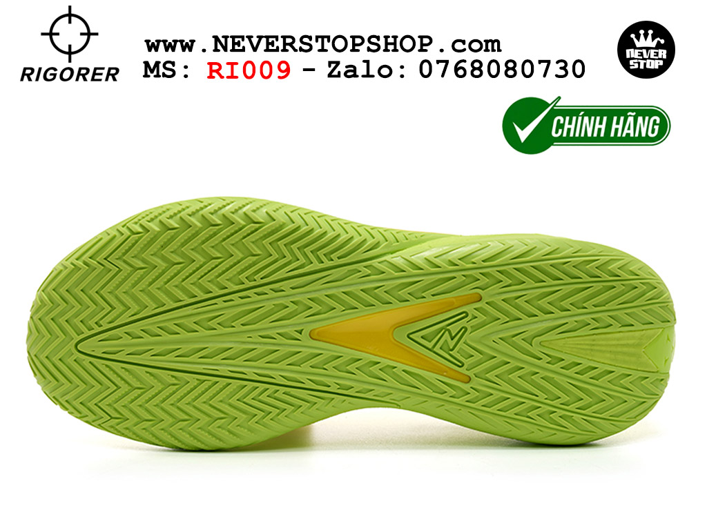 Giày bóng rổ RIGORER AR 3 STOCK X cổ thấp chuyên outdoor đế chống mòn cực tốt hàng chuẩn original authentic chất lượng cao, giá rẻ tốt nhất Hồ Chi Minh Giày bóng rổ chính hãng Rigorer AR 3 Xanh Neon chuyên outdoor đế chống mòn tốt giá rẻ tại NeverStop Sneaker Shop HCM
