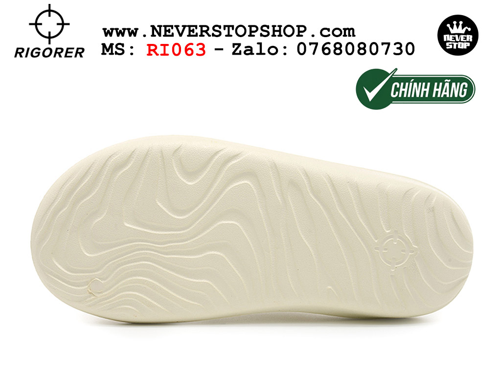 Dép chính hãng RIGORER MINI SHARK 2 SLIDES GRAFFITY WHITE thể thao nam nữ nhẹ êm thoáng khí đế bám chống mòn chất lượng cao giá rẻ tốt nhất Hồ Chi Minh Dép bóng rổ tập gym chạy bộ Rigorer Mini Shark 2 Slides Trắng Kem original chống trượt chống nước giá rẻ tại NeverStop Sneaker Shop HCM