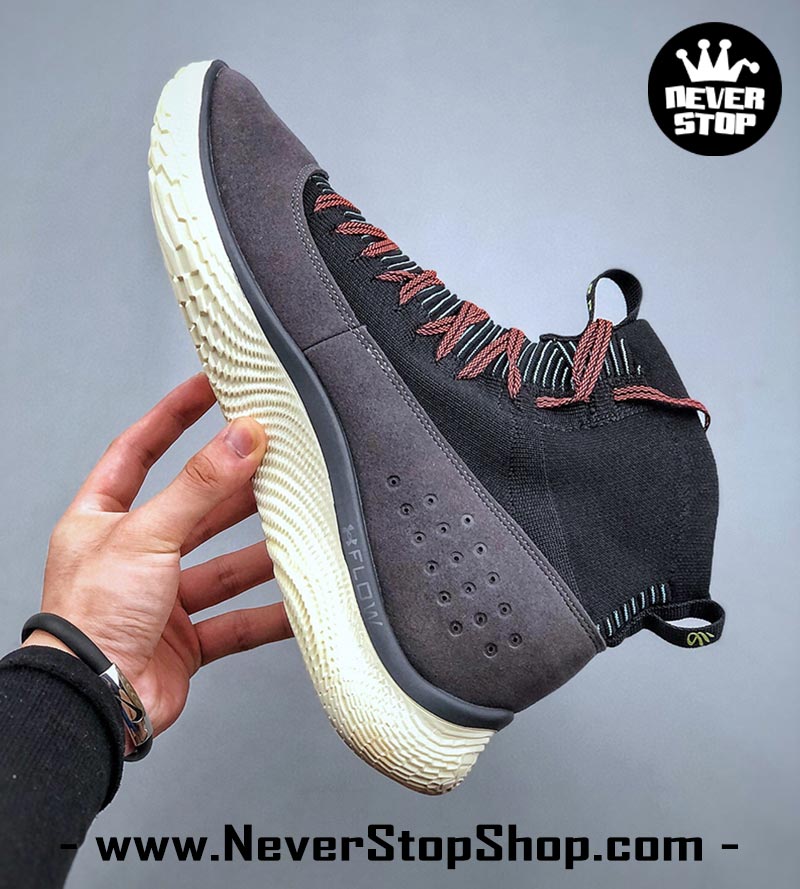 Giày Curry 4 Flotro Đen Xám Stephen Curry bóng rổ nam hàng đẹp replica sfake giá rẻ tại NeverStop Sneaker Shop Quận 3 HCM