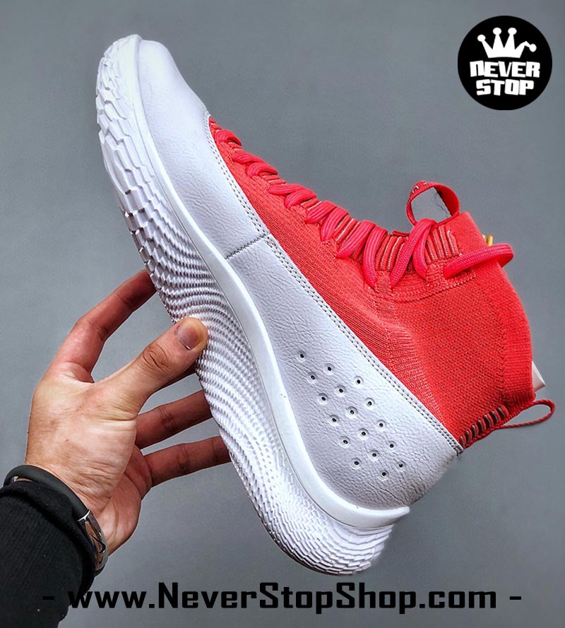 Giày Curry 4 Flotro Trắng Đỏ Stephen Curry bóng rổ nam hàng đẹp replica sfake giá rẻ tại NeverStop Sneaker Shop Quận 3 HCM