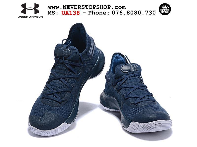 Giày bóng rổ Under Armour Curry 6 Navy hàng sfake replica giá rẻ HCM