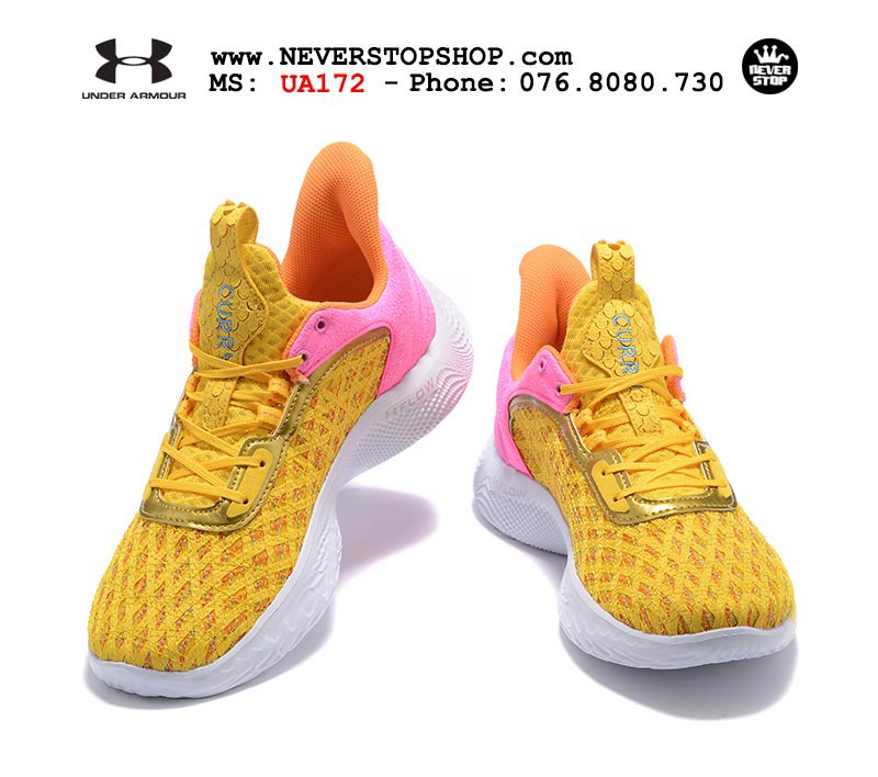 Giày Curry 9 Hồng Vàng Stephen Curry bóng rổ nam hàng đẹp replica sfake giá rẻ tại NeverStop Sneaker Shop Quận 3 HCM
