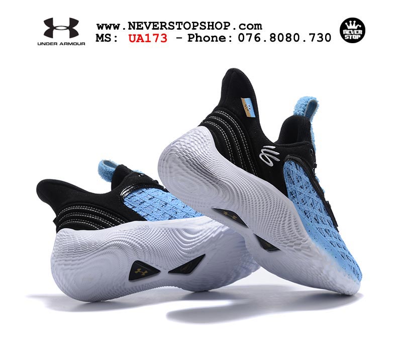 Giày Curry 9 Xanh Đen Stephen Curry bóng rổ nam hàng đẹp replica sfake giá rẻ tại NeverStop Sneaker Shop Quận 3 HCM