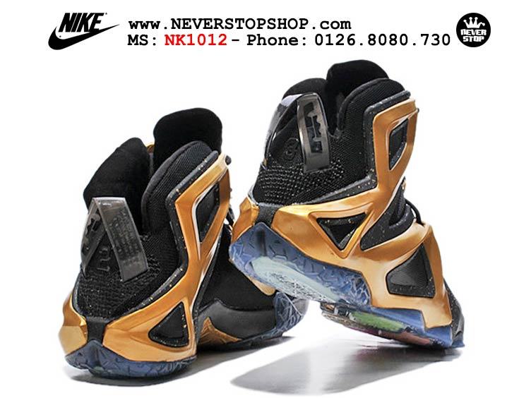 Giày bóng rổ Nike Lebron 12 Elite Black Gold hàng đẹp giá rẻ nhất thị trường